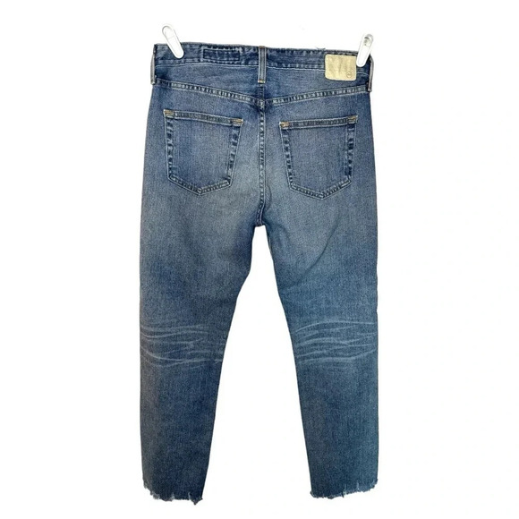 AG Andriano Goldschmied  The Sloan Crop Vintage Straight leg Crop Size  26 - Picture 3 of 11